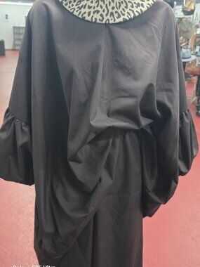 Chocolate brown high/low pant set